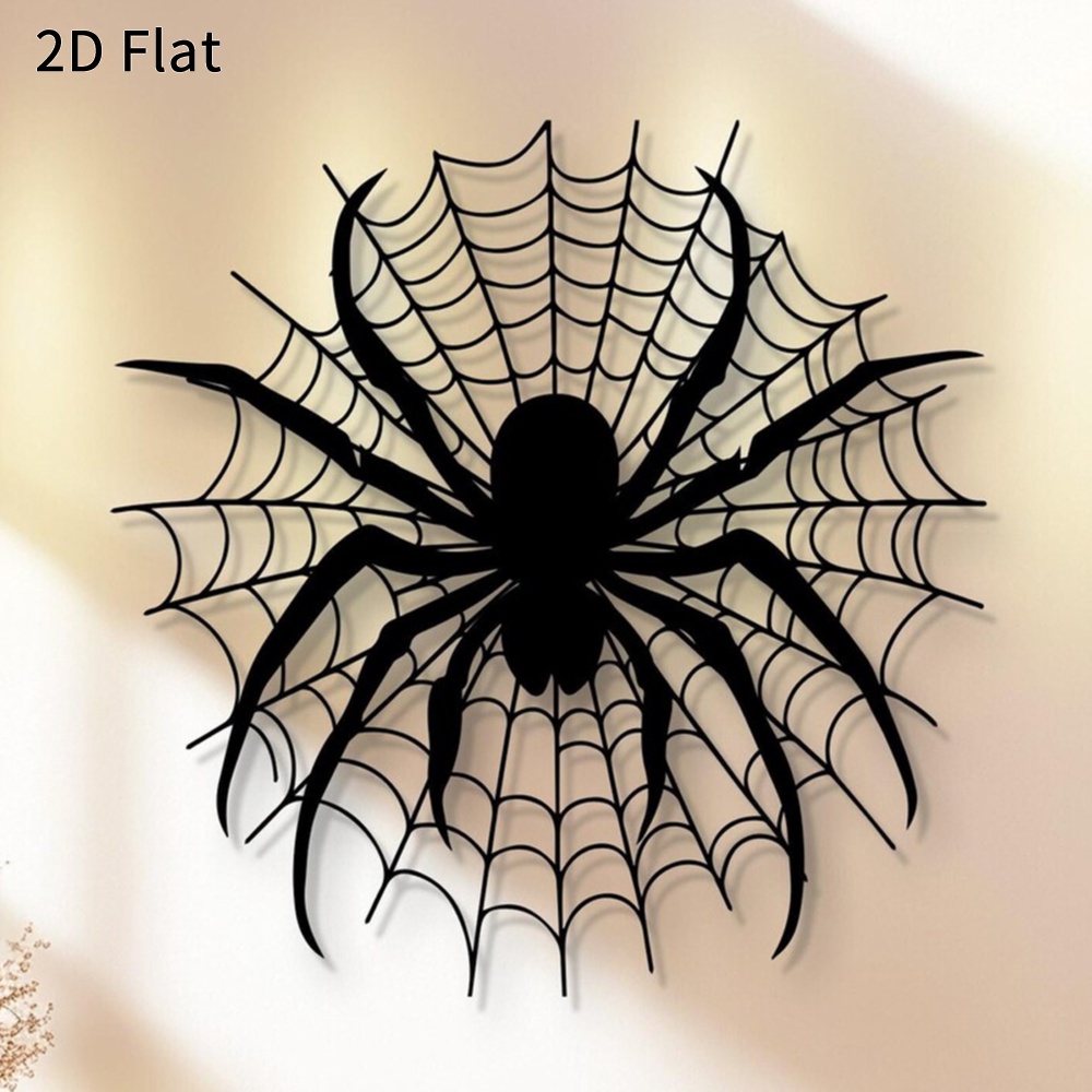 Spider Web Halloween Decoration - HELLOYOUNG: decoración de pared con motivos