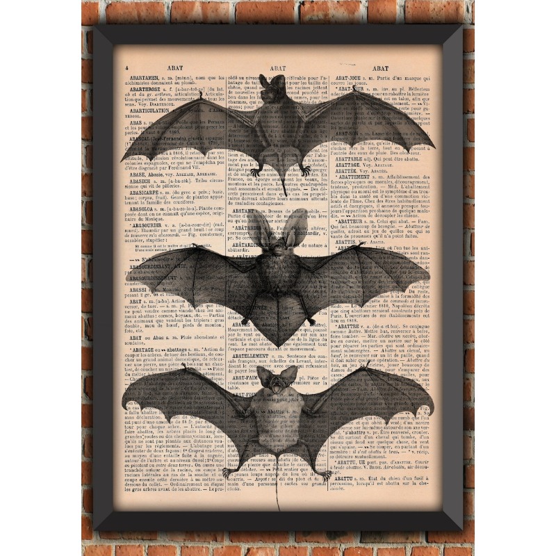 Halloween Skeleton Decoration - Póster Decorativo Vintage de Halloween con