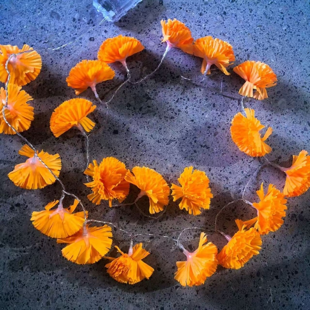 Guirnalda de Luces LED con Flo - Halloween Led String Lights Orange reseña y precio