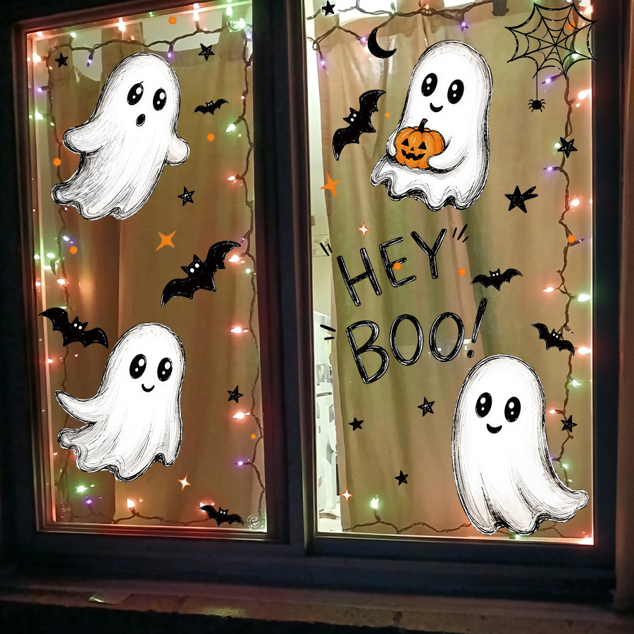 3 piezas de adhesivos para ven - Spider Web Halloween Decoration reseña y precio