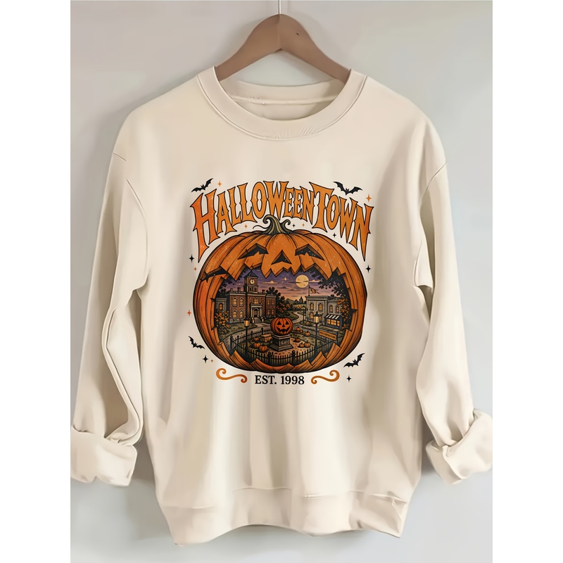 Escena de pueblo de Halloween  - Pumpkin Lantern Halloween reseña y precio