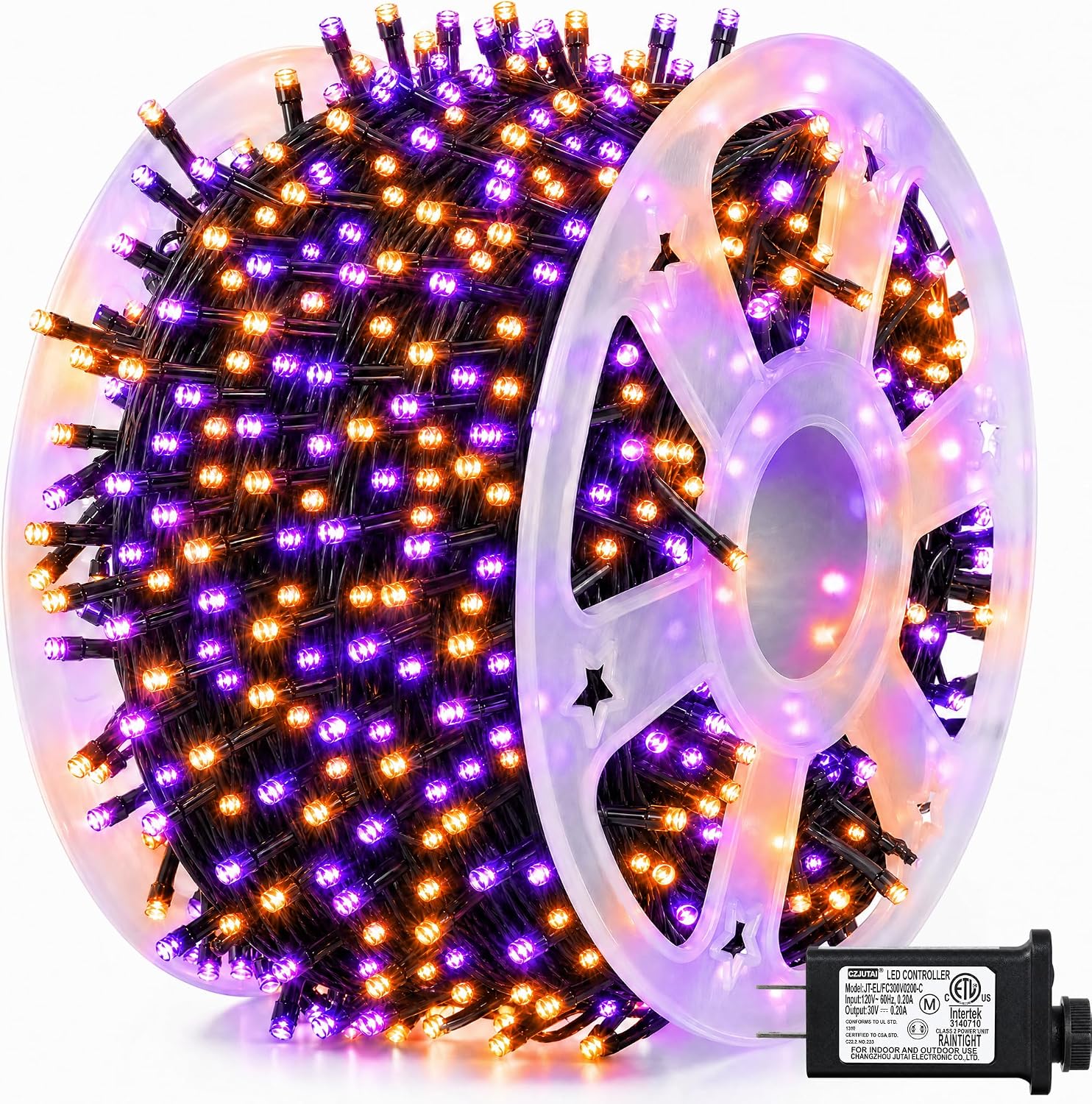 Luces de Cadena de Halloween D - Halloween Led String Lights Orange reseña y precio