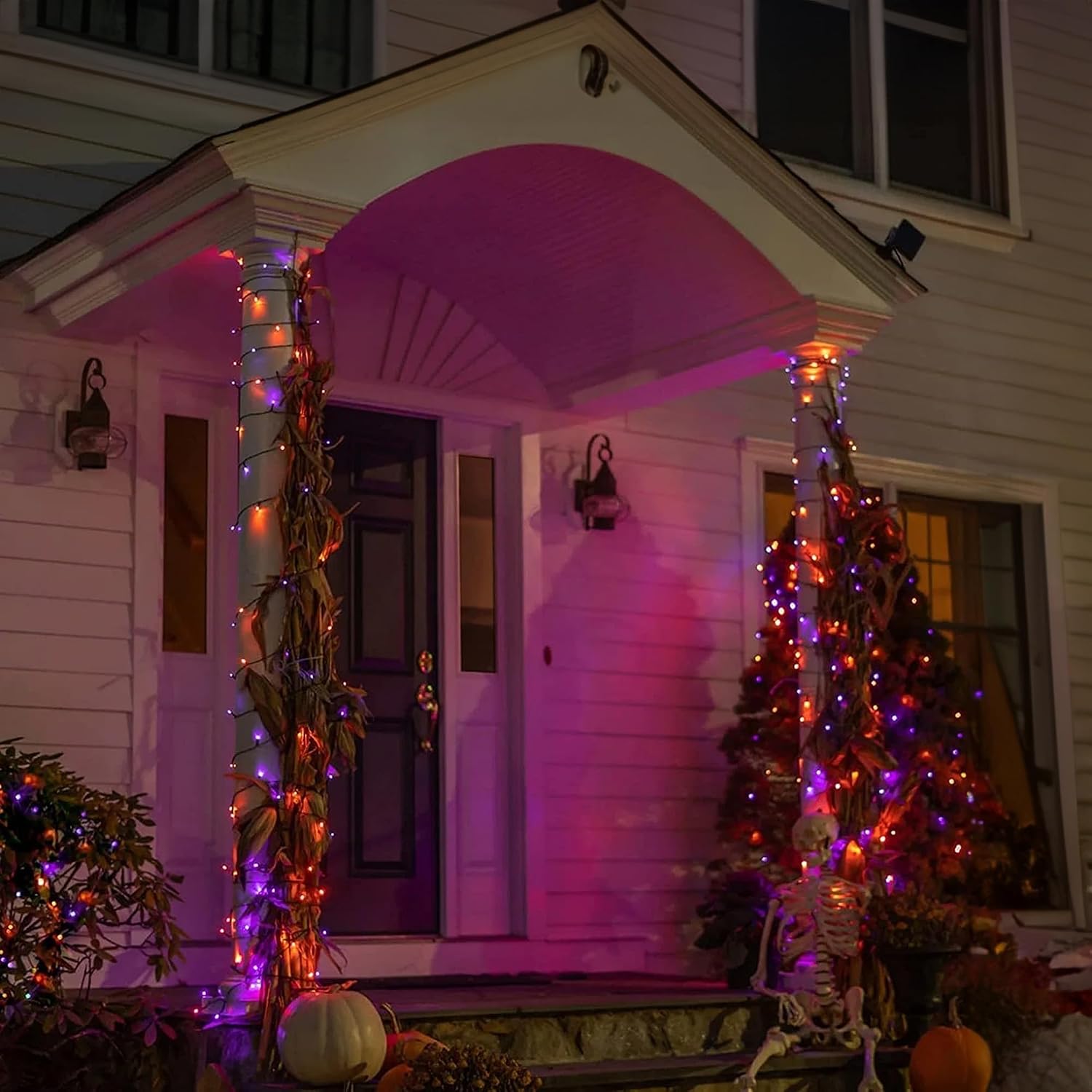 Luces de Cadena de Halloween D - Halloween Led String Lights Orange reseña y precio