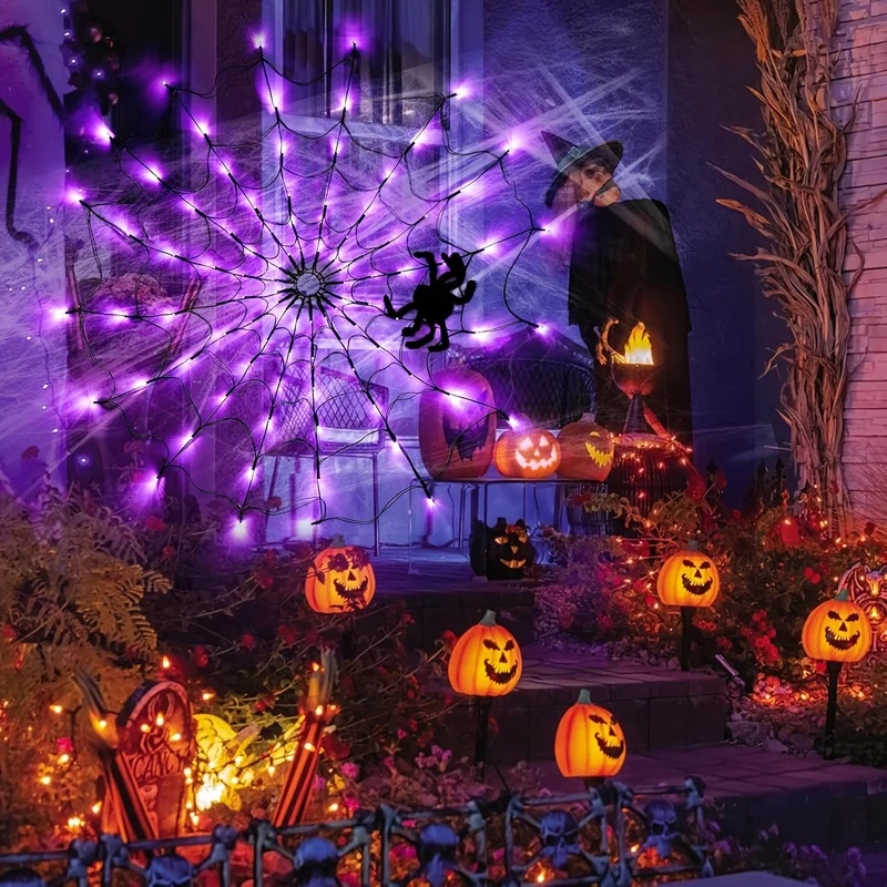 Guirnalda de luces LED con for - Halloween Led String Lights Orange reseña y precio