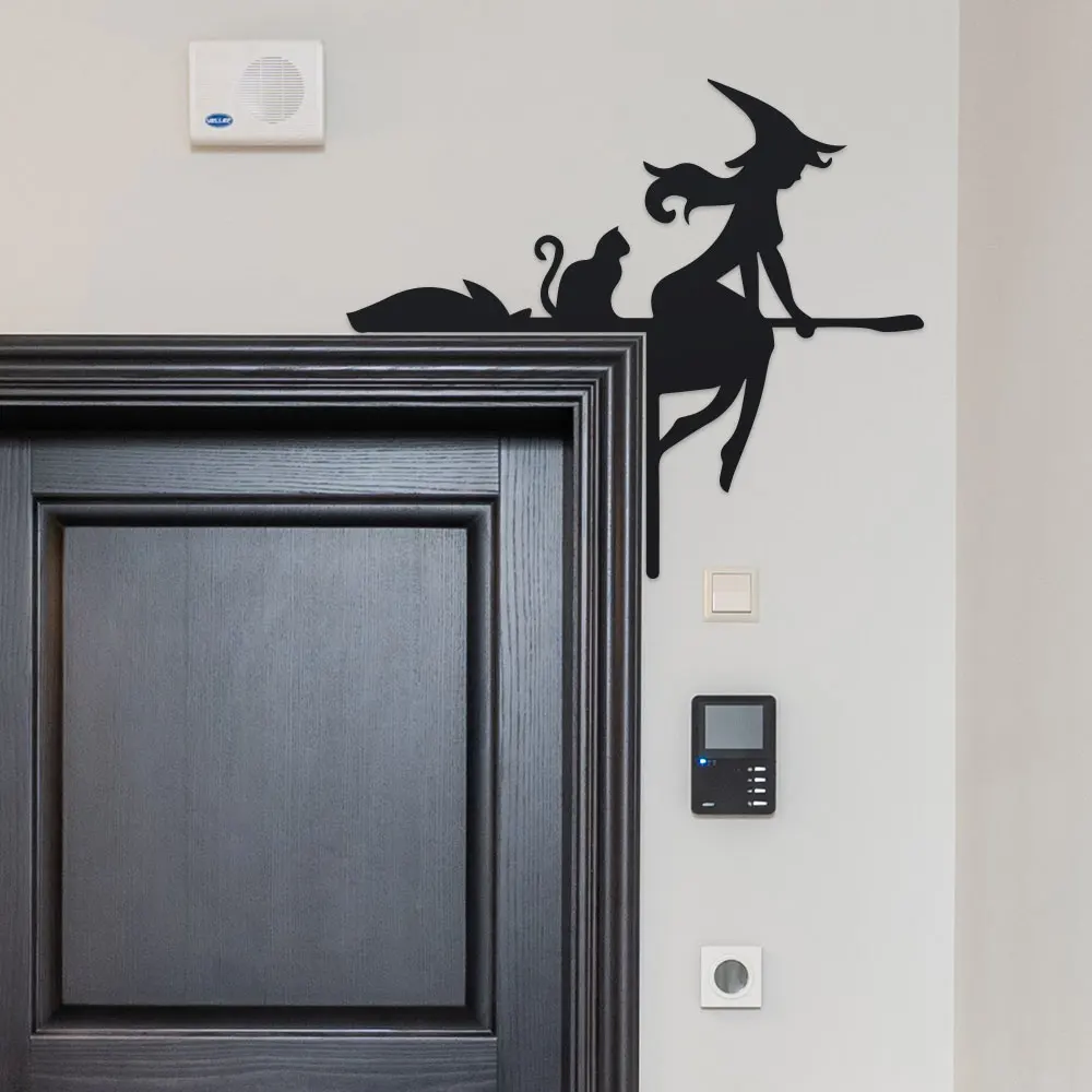 Juego de decoración para marco - Spider Web Halloween Decoration reseña y precio