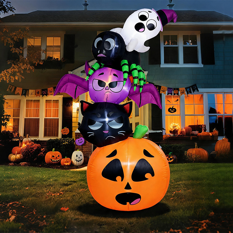 Decoraciones Inflables de Hall - Halloween Pumpkin Decor Led reseña y precio