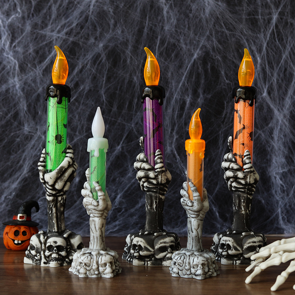 Vela LED con Forma de Mano de  - Halloween Pumpkin Decor Led reseña y precio