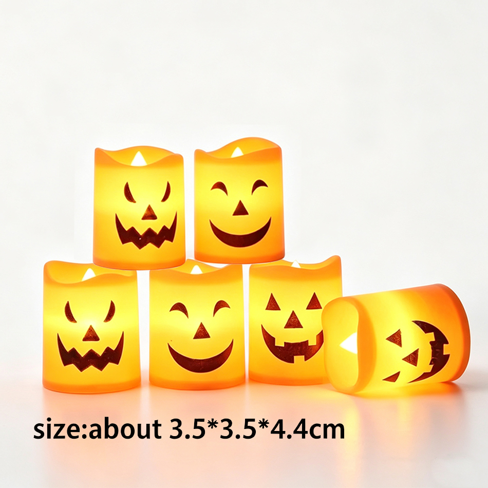 Lámpara LED con forma de calab - Halloween Pumpkin Decor Led reseña y precio